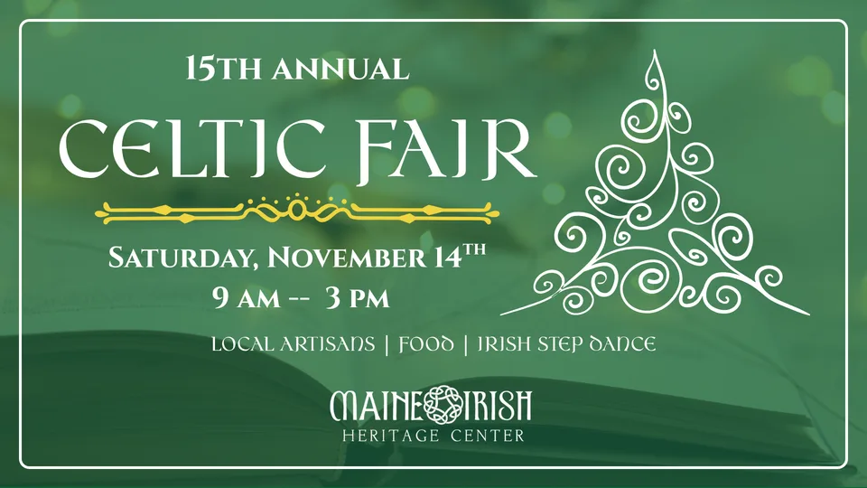 Promotional image from Maine Irish Heritage Center