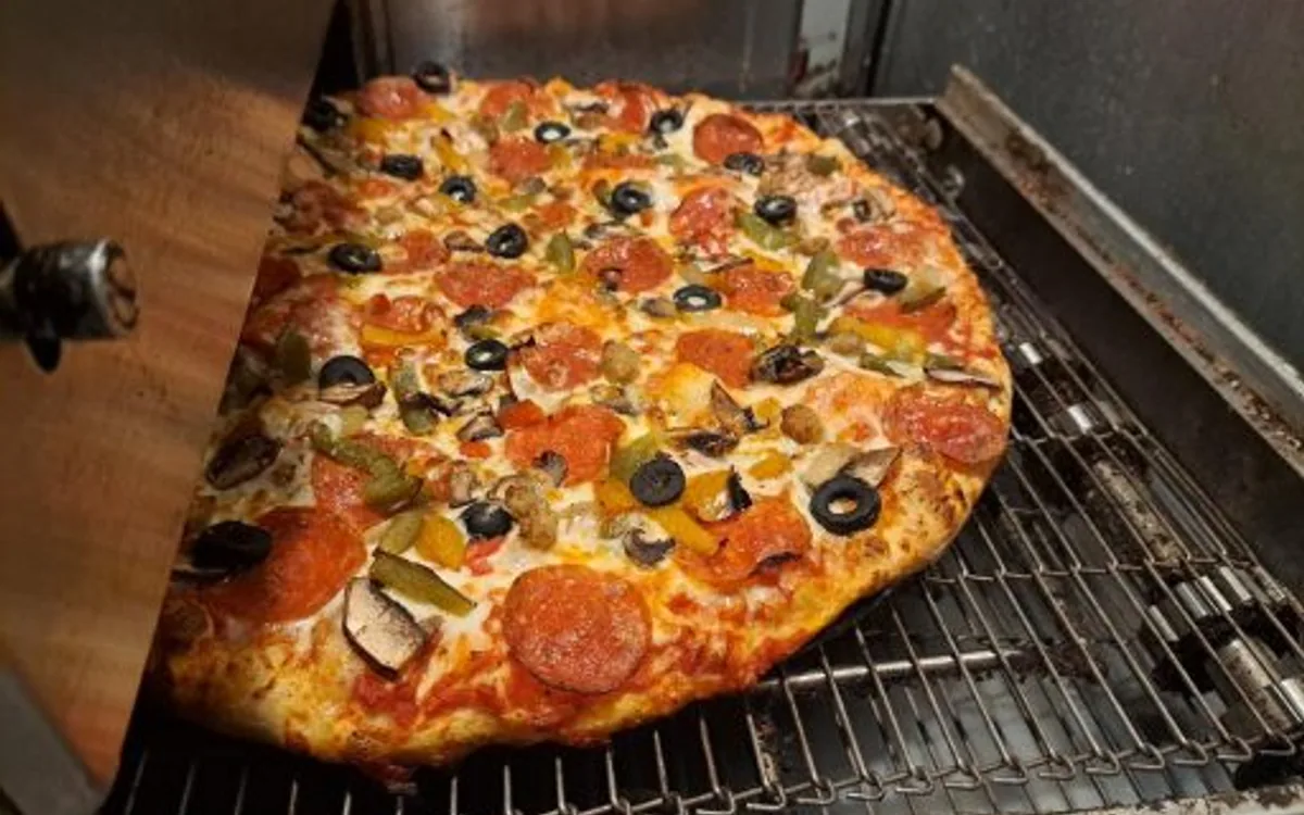 Pizza at Back Cove BBQ & Pizzeria