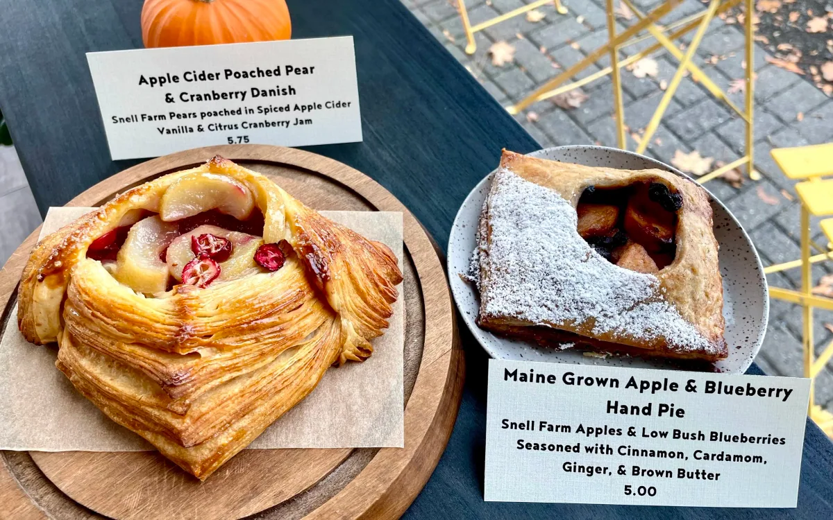 Pastries at Moonday Coffee