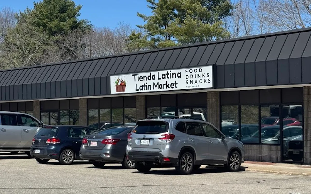 Tienda Latina Latin Market’s storefront at 1041 Brighton Avenue, Portland, Maine